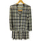 アクアスキュータム AQUASCUTUM チェック柄 ノーカラージャケット プリーツスカート セットアップ レディース
