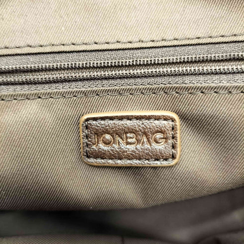 JONBAG アンティークブラウン レザー ショルダーバッグ レディース
