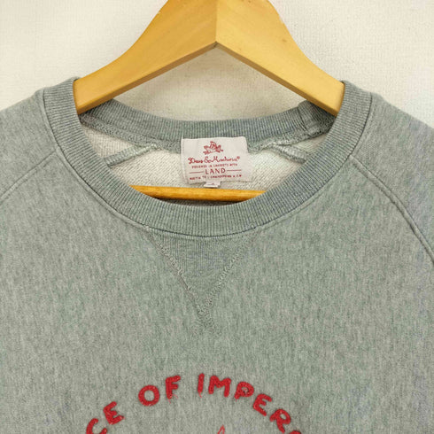 デウスエクスマキナ Deus Ex Machina フロント刺繍クルーネックスウェット メンズ import:S