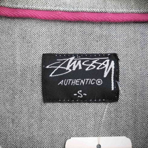 ステューシー Stussy 00S クラウンロゴ コットンコーチジャケット メンズ import:S