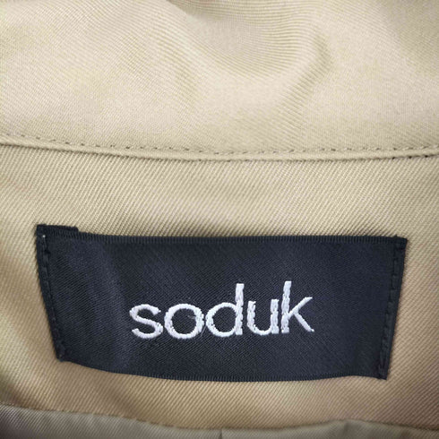 スドーク soduk many pockets trench coat メニー ポケット トレンチ コート レディース