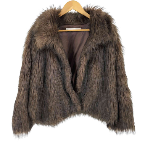 ラインヴァンド LEINWANDE Vegan Fur Jacket ヴィーガン ファー ジャケット レディース FREE
