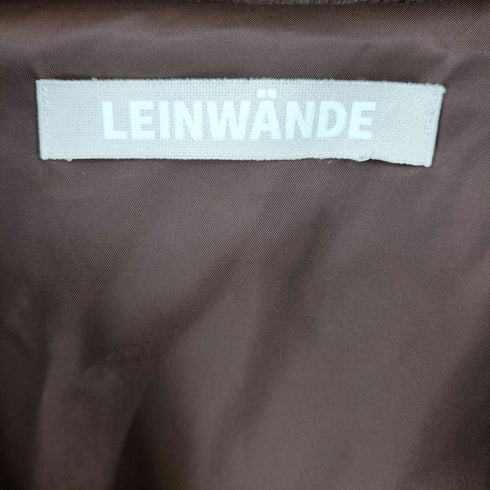ラインヴァンド LEINWANDE Vegan Fur Jacket ヴィーガン ファー ジャケット レディース FREE