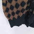 シュガーヒル SUGARHILL KUBA KNIT SWEATER #BLACK & BROWN メンズ JPN:3