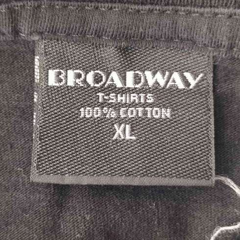 ブロードウェイ BROADWAY クルーネック バンドTシャツ メンズ JPN:XL
