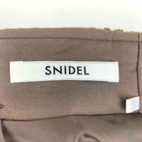 スナイデル snidel Susロービングチェックミニスカート レディース JPN:0