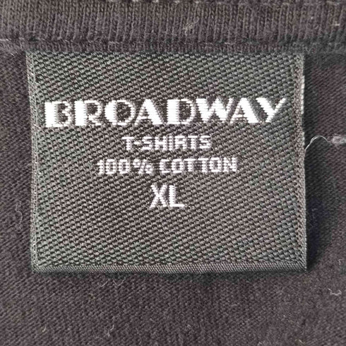 ブロードウェイ BROADWAY クルーネック バンドTシャツ メンズ JPN:XL