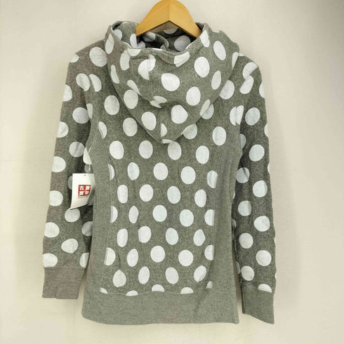 チャンピオン Champion ドット柄ハイネックプルオーバーパーカー レディース JPN:M