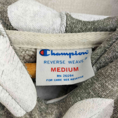 チャンピオン Champion ドット柄ハイネックプルオーバーパーカー レディース JPN:M