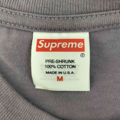 シュプリーム Supreme 24SS FUTURA BOX LOGO TEE フューチュラボックスロゴ フロントバックプリント 半袖 Tシャツ メンズ import:M