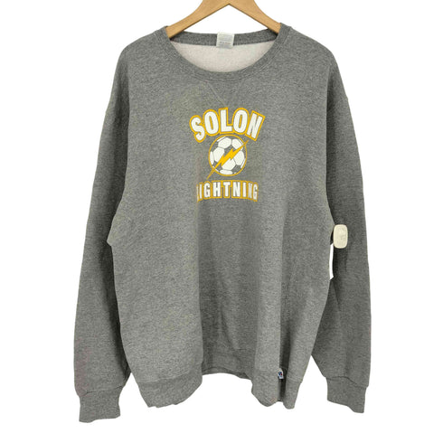 ラッセルアスレチック RUSSELL ATHLETIC クルーネック プリント 長袖 スウェット メンズ import:XL