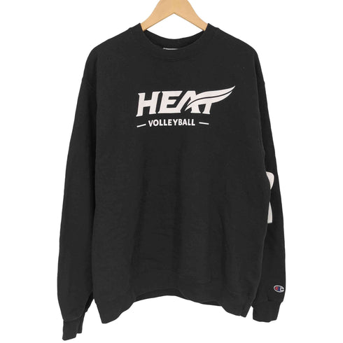 チャンピオン Champion eco クルーネック プリント 長袖 スウェット メンズ import:L