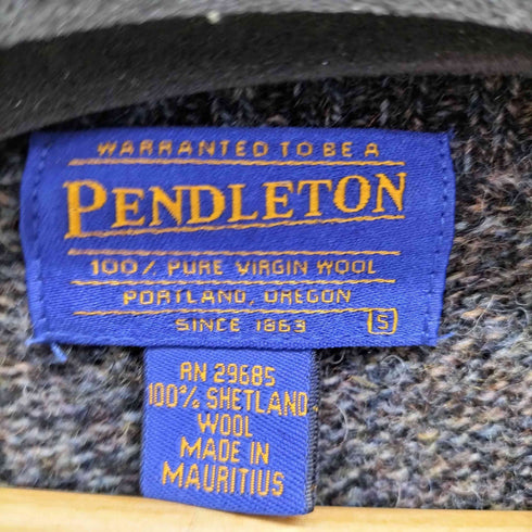 ペンドルトン PENDLETON ヴァージンウール クルーネック ニットセーター メンズ import:S