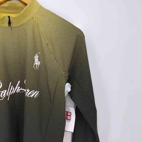 ポロバイラルフローレン Polo by RALPH LAUREN グラフィック クロップド クォータージップ レディース import:L