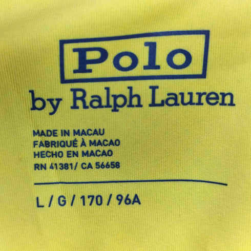 ポロバイラルフローレン Polo by RALPH LAUREN グラフィック クロップド クォータージップ レディース import:L