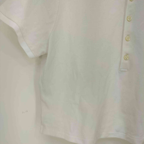 ポロバイラルフローレン Polo by RALPH LAUREN ストレッチ ピケ クロップド ポロシャツ レディース import:L
