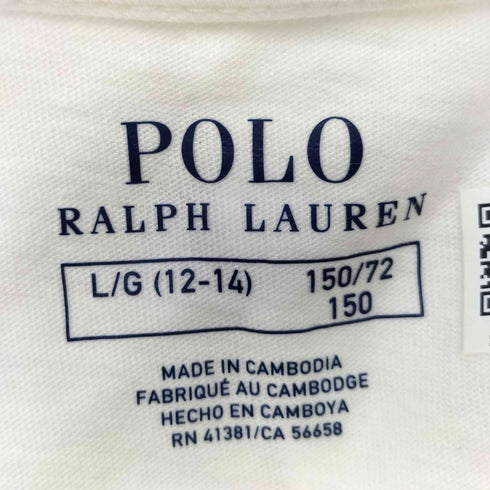 ポロラルフローレン POLO RALPH LAUREN POLO チーム コットン ジャージー ボクシー Tシャツ レディース L