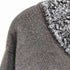 クリスチャンディオール Christian Dior イタリア製 ウール シルク オフショルダードッキングニット レディース FR:40