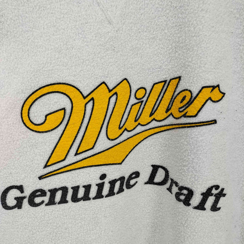 ギアフォースポーツ GEAR FOR SPORTS 90s Miller Genuine Draft MGD アメリカンラガービール プリント 起毛 Vガゼット リンガースウェット メンズ import:XL