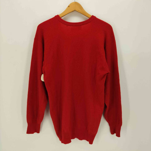 Strathleven knitwear Pure cashmere ニット スコットランド製 カシミヤ 100% Vネック レディース EUR:40