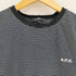 アーペーセー A.P.C. ボーダー半袖Tシャツ メンズ import:XL