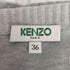 ケンゾー KENZO シャツドッキング レイヤード リブニット レディース 36