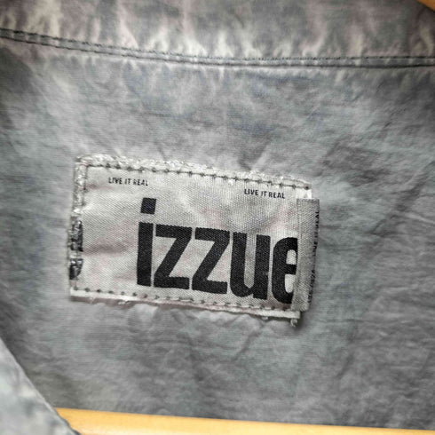 izzue ガーメントダイ ナイロン 半袖シャツ メンズ import:L