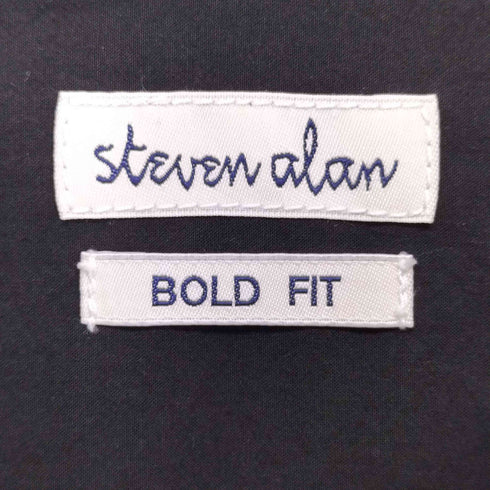 スティーブンアラン Steven Alan 60 TYPEWRITER SINGLE NEEDLE BOX SHIRT-BOLD タイプライター BDシャツ メンズ JPN:L