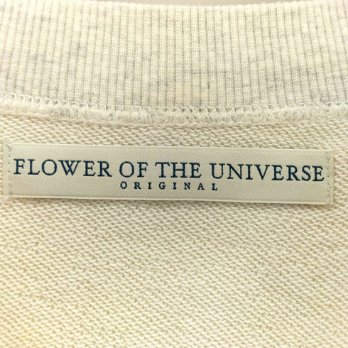 FLOWER OF THE UNIVERSE フラワー オブ ザ ユニバース WITH LEOPARD SWEAT メンズ M