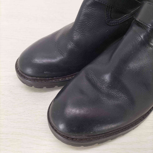コーチ COACH スタッズ レザーショートブーツ レディース US:7.5