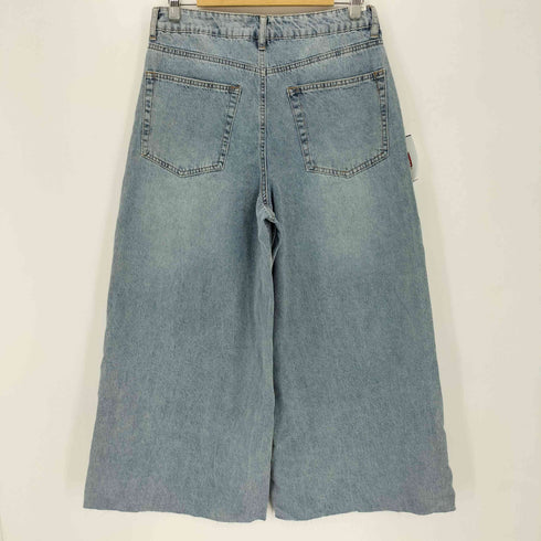 ALMOST FAMOUS オールモースト フェイマス ポケットカット デニムワイドパンツ Y2K レディース 9