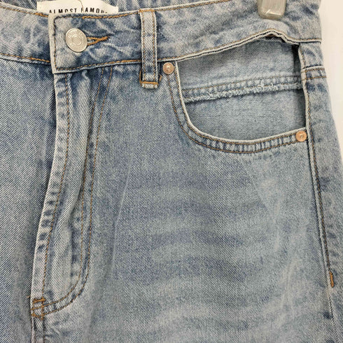 ALMOST FAMOUS オールモースト フェイマス ポケットカット デニムワイドパンツ Y2K レディース 9
