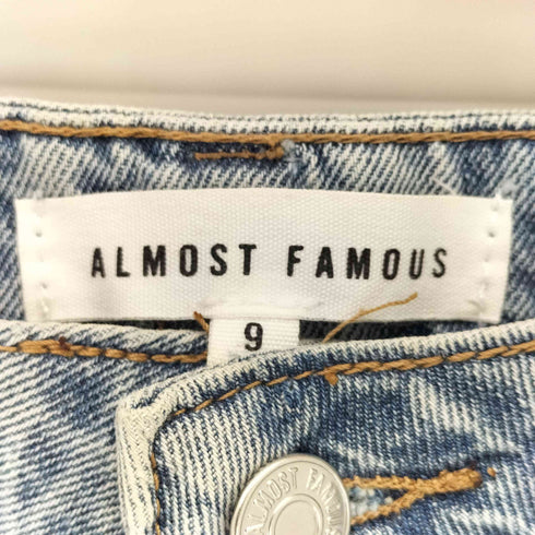 ALMOST FAMOUS オールモースト フェイマス ポケットカット デニムワイドパンツ Y2K レディース 9