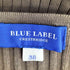 ブルーレーベルクレストブリッジ BLUE LABEL CRESTBRIDGE スクエアネック半袖リブニットドッキングワンピース レディース 38