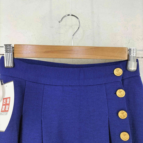ソニアリキエル SONIA RYKIEL フランス製 金釦 ウール タイト スカート レディース
