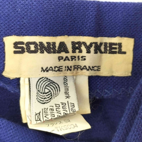 ソニアリキエル SONIA RYKIEL フランス製 金釦 ウール タイト スカート レディース