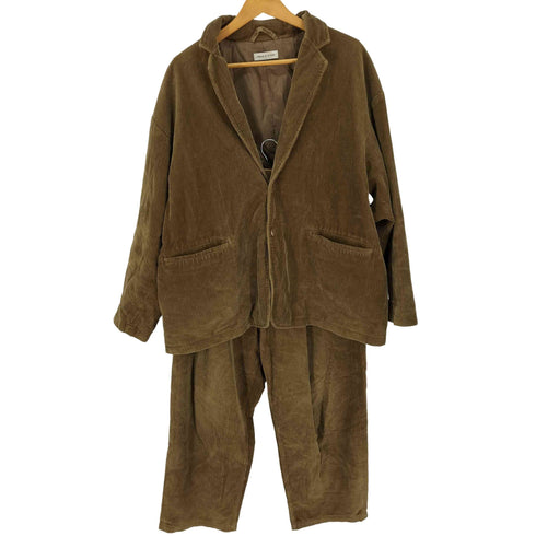 フリークスストア FREAKS STORE コーデュロイ テーラードジャケット & コーデュロ イワイドパンツ セットアップ メンズ JKT:L/PNT:L