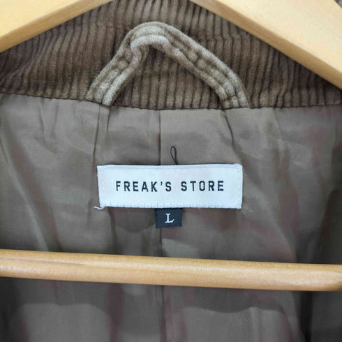 フリークスストア FREAKS STORE コーデュロイ テーラードジャケット & コーデュロ イワイドパンツ セットアップ メンズ JKT:L/PNT:L