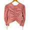 アメリ AMERI 2WAY LADY FISHBONE MINI BLOUSE レディース M