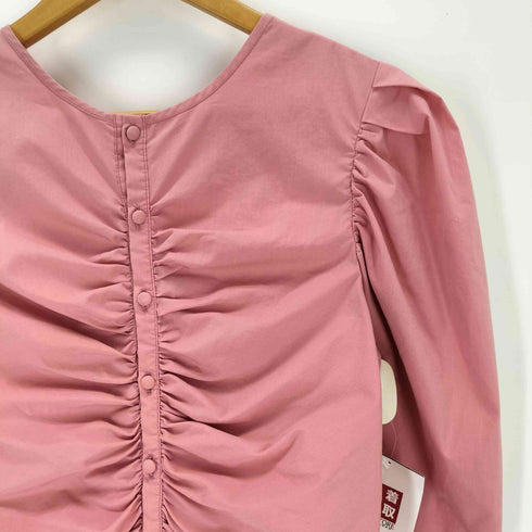 アメリ AMERI 2WAY LADY FISHBONE MINI BLOUSE レディース M