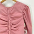 アメリ AMERI 2WAY LADY FISHBONE MINI BLOUSE レディース M