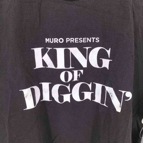 MURO PRESENTS KING OF DIGGIN ロゴプリント Tシャツ メンズ JPN:XL