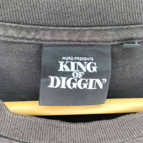 MURO PRESENTS KING OF DIGGIN ロゴプリント Tシャツ メンズ JPN:XL