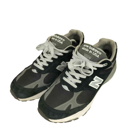 ニューバランス NEW BALANCE 993 BLACK ローカットスニーカー メンズ JPN:28