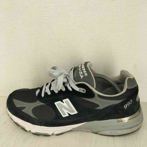 ニューバランス NEW BALANCE 993 BLACK ローカットスニーカー メンズ JPN:28