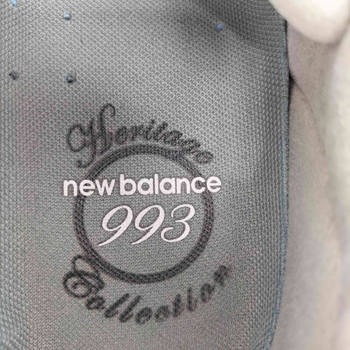 ニューバランス NEW BALANCE 993 BLACK ローカットスニーカー メンズ JPN:28