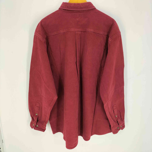 カーハート Carhartt 90S ロゴパッチ L/S ワークシャツ メンズ 2XL