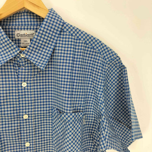 カーハート Carhartt 90S ギンガムチェック S/S ワークシャツ メンズ 2XL