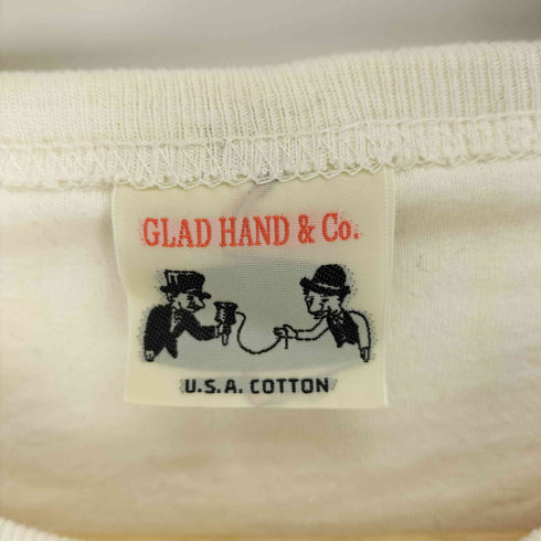 グラッドハンド GLADHAND ヘンリーネック Tシャツ メンズ import:S