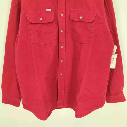 カーハート Carhartt 80-90S USA製 三角タグ シャモアクロス L/S ワークシャツ メンズ 2XL